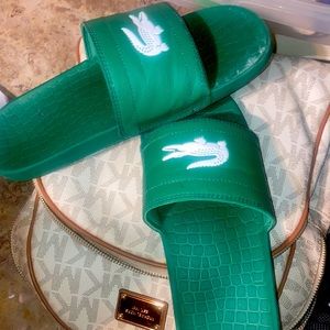 Lacoste green Sandler